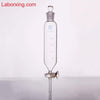 Ampoule à décanter cylindrique avec robinet et bouchon, graduée, 50 à 1.000 ml Laborxing