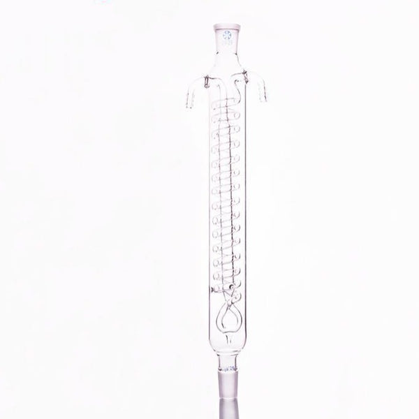 Condenseur Dimroth avec joint, longueur 200 mm à 500 mm. Travail