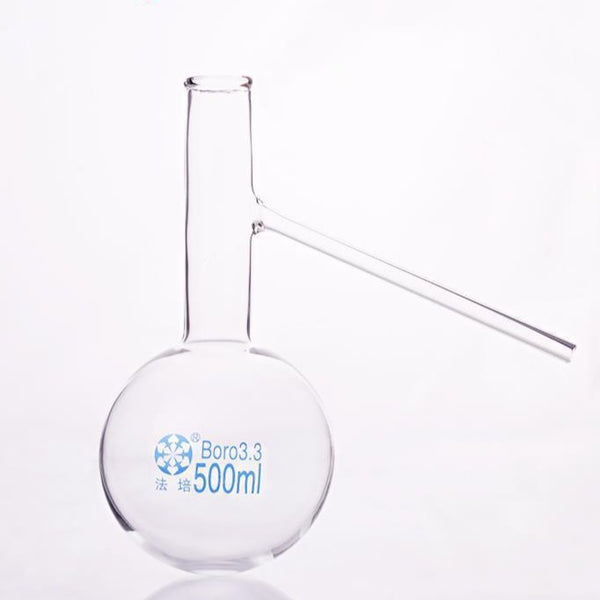 Distilling flask with side tube,  50 to 3.000 ml Laborxing