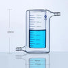 Doppelmantelflasche mit Schraubverschluss, graduiert, 100 bis 5000 ml Laborxing
