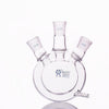 Double jacketed three-necked round-bottom flask, capacity 500 to 2.000 ml Laborxing