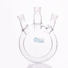 Double jacketed three-necked round-bottom flask, capacity 500 to 2.000 ml Laborxing