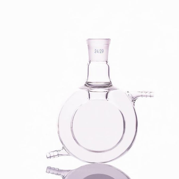 Double jacketed round-bottom flask, capacity 500 to 2.000 ml Laborxing