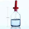 Frasco cuentagotas con pipeta y tapa, vidrio transparente, de 30 ml a 125 ml Laborxing