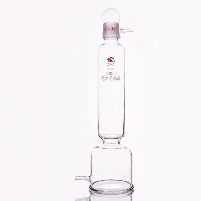 Drying tower, with stopper, 250 ml to 5.000 ml