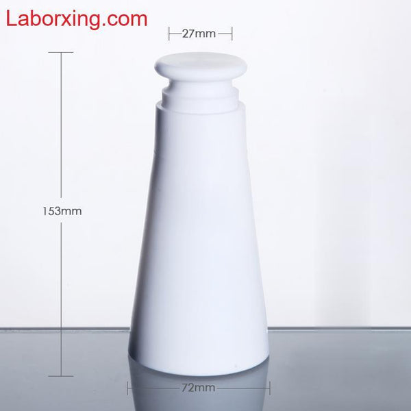 Erlenmeyer flask with stopper, PTFE, 50 ml to 250 ml Laborxing