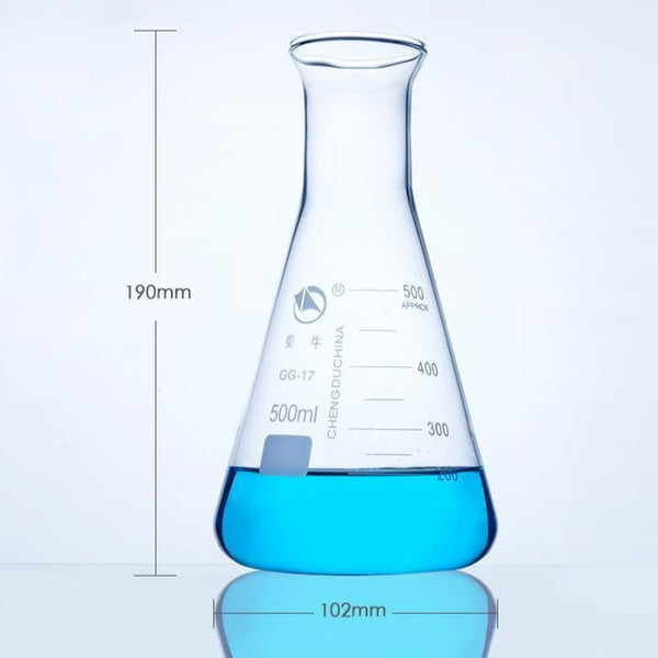 Matraz Erlenmeyer cuello ancho de 50 ml a 5.000 ml Laborxing