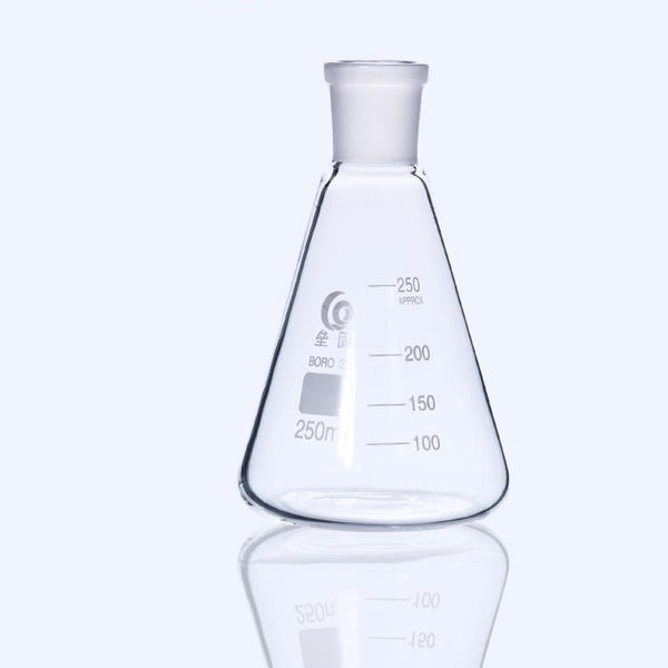 Matraz Erlenmeyer con junta de vidrio esmerilado, de 25 ml a 10.000 ml Laborxing
