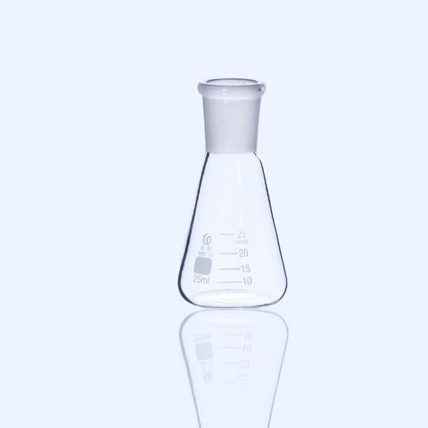 Matraz Erlenmeyer con junta de vidrio esmerilado, de 25 ml a 10.000 ml Laborxing