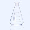 Matraz Erlenmeyer con junta de vidrio esmerilado, de 25 ml a 10.000 ml Laborxing