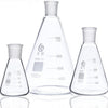 Matraz Erlenmeyer con junta de vidrio esmerilado, de 25 ml a 10.000 ml Laborxing