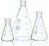 Matraz Erlenmeyer con junta de vidrio esmerilado, de 25 ml a 10.000 ml Laborxing