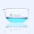 Evaporating dish with flat bottom, clear glass, diameter 60 mm to 150 mm Laborxing