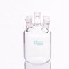 Five-necked  cylindrical bottle, capacity 250 to 5.000 ml Laborxing