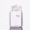 Five-necked  cylindrical bottle, capacity 250 to 5.000 ml Laborxing