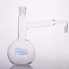 Matraz de destilación de fondo plano con tubo lateral y junta, de 250 a 3.000 ml Laborxing