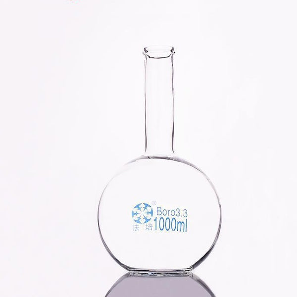 Matraz de fondo plano con cuello largo, de 50 a 3.000 ml Laborxing