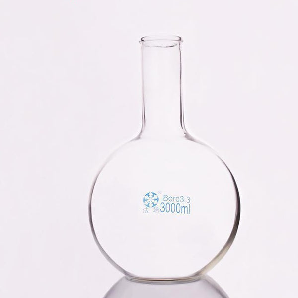 Matraz de fondo plano con cuello largo, de 50 a 3.000 ml Laborxing