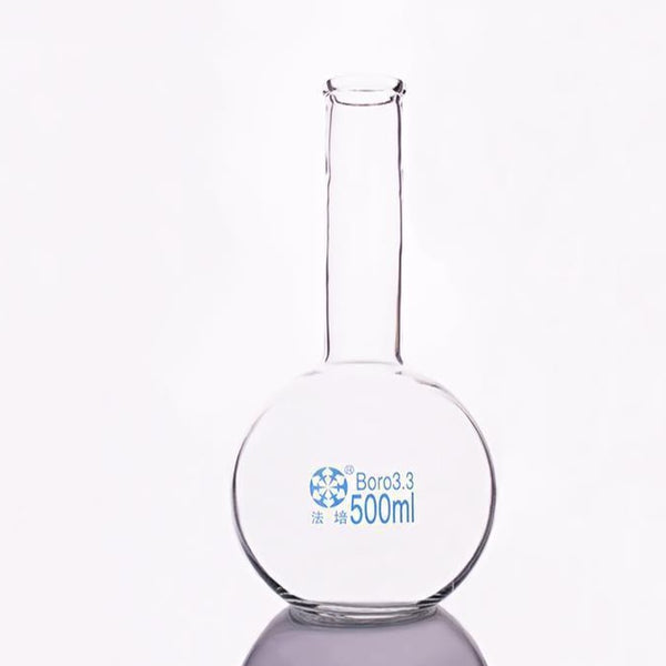Matraz de fondo plano con cuello largo, de 50 a 3.000 ml Laborxing