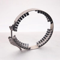 Flat flange clamp, diameter DN 100 to DN 200 mm