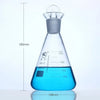 Iodine determination flask, 50 ml to 1.000 ml Laborxing