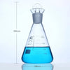 Iodine determination flask, 50 ml to 1.000 ml Laborxing