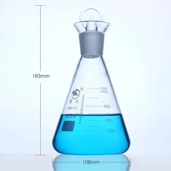 Fiole de détermination de l'iode, 50 ml à 1.000 ml Laborxing