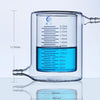 Celda electroquímica con camisa de agua, graduada, capacidad 50 ml a 5000 ml Laborxing