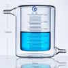 Electrochemical cell with water jacket, graduated, capacity 50 ml to 5000 ml Laborxing