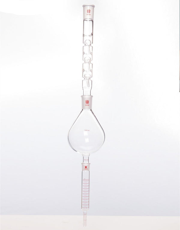 Concentrador Kuderna-Danish, capacidad 125 a 1.000 ml Laborxing