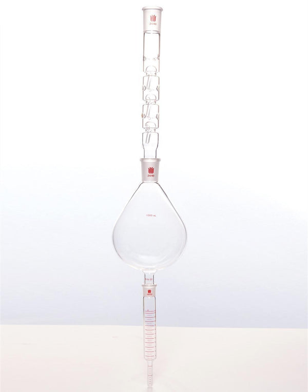 Concentrador Kuderna-Danish, capacidad 125 a 1.000 ml Laborxing