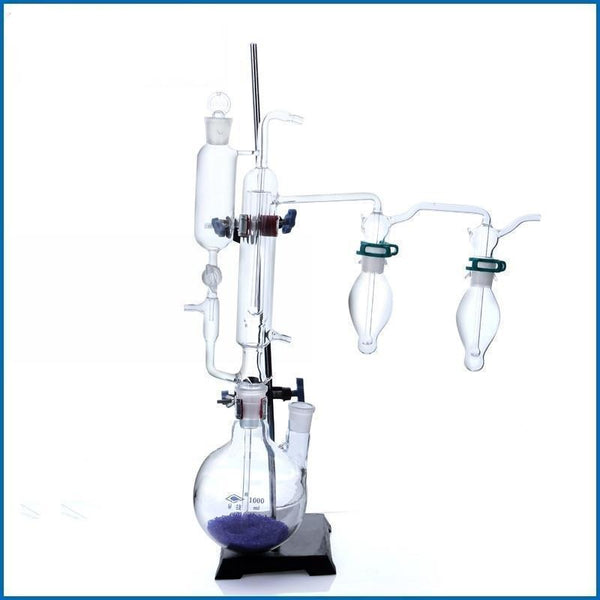 Lieb-Zacherl-apparatus, determination of free SO2 Laborxing