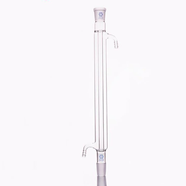 Condensatore Liebig con giunto, lunghezza da 200 mm a 500 mm. Laborxing