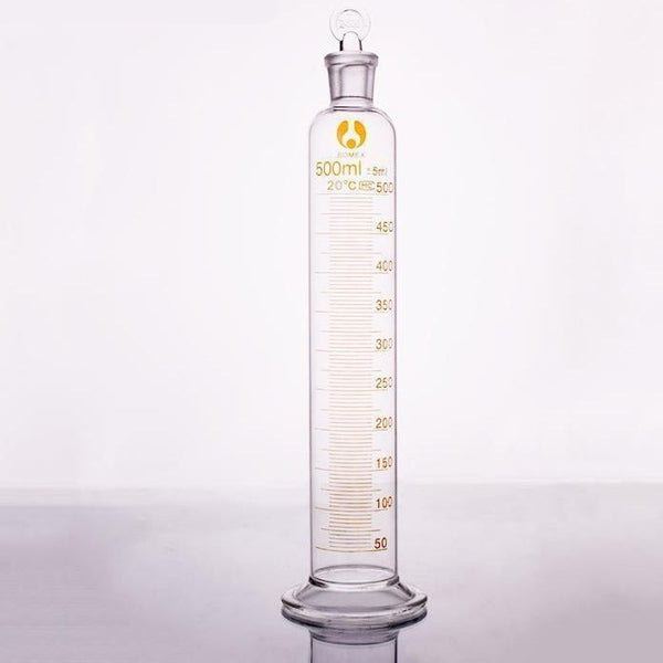Cylindre mélangeur avec bouchon, capacité 50 à 3.000 ml Laborxing