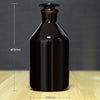 Narrow mouth bottle, brown glass, 60 ml to 20.000 ml Laborxing