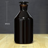 Frasco de boca estrecha, vidrio marrón, de 60 ml a 20.000 ml Laborxing