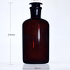 Narrow mouth bottle, brown glass, 60 ml to 20.000 ml Laborxing