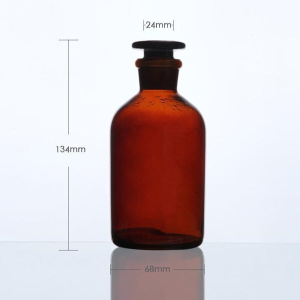 Frasco de boca estrecha, vidrio marrón, de 60 ml a 20.000 ml Laborxing