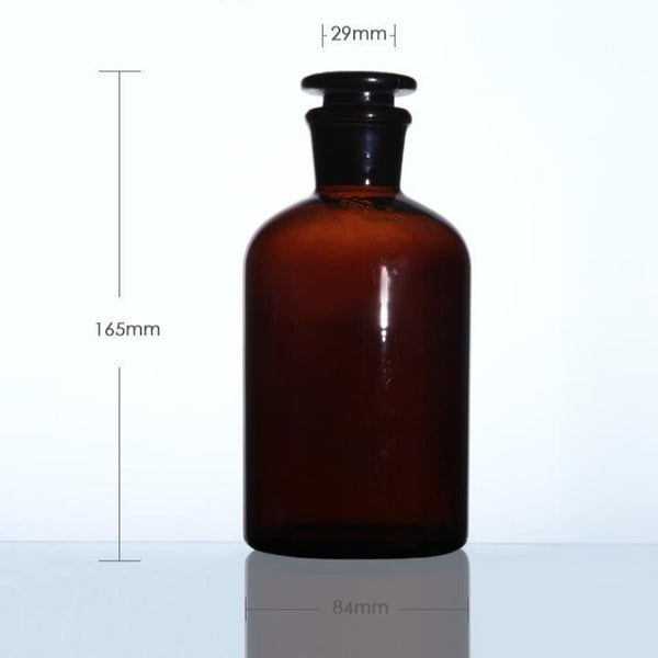 Frasco de boca estrecha, vidrio marrón, de 60 ml a 20.000 ml Laborxing