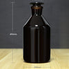 Narrow mouth bottle, brown glass, 60 ml to 20.000 ml Laborxing