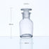 Narrow mouth bottle, clear glass, ungraduated, 30 ml to 1.000 ml Laborxing