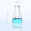 Matraz Erlenmeyer de cuello estrecho, resistente, vidrio transparente, de 25 ml a 5.000 ml Laborxing