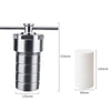 Reactor de síntesis hidrotermal con recipiente revestido de PTFE, volúmenes 25-500 ml Laborxing