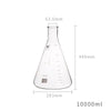 Erlenmeyer flask, narrow neck, 50 ml to 10.000 ml Laborxing