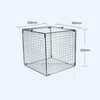 Square sterilisation baskets, stainless steel Laborxing