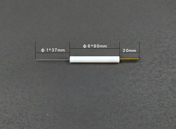 Contraelectrodos de hilo de platino con varilla de PTFE Laborxing