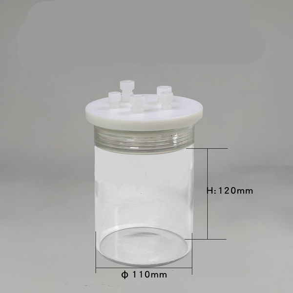 Standard sealed electrochemical cell with 5 holes, capacity 30 to 1.000 ml Laborxing