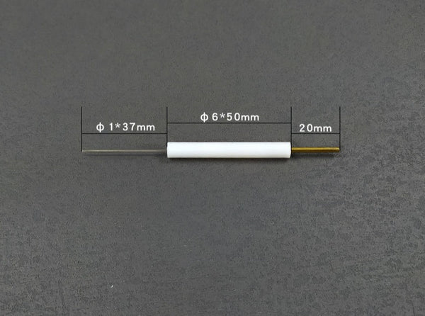 PTFE ロッド付きプラチナ ワイヤ カウンター電極