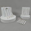 Platinum mesh counter electrodes with PTFE rod, mesh size 60 Laborxing