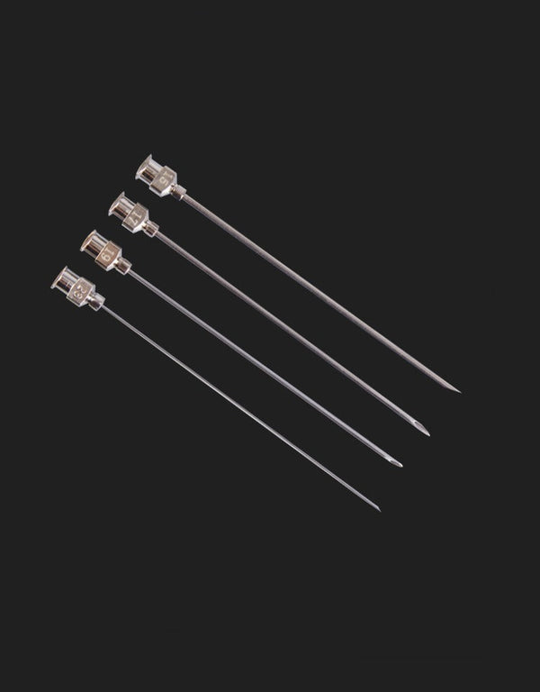 Syringe needles, length 60 to 120 mm, 5 pcs/pack, not for medical usage Laborxing